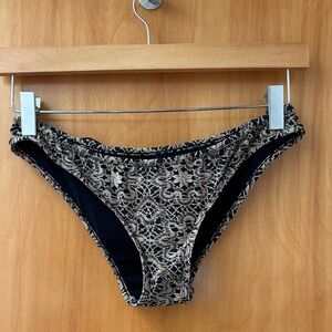 Nightcap Black and Tan Lace Kids Bottoms